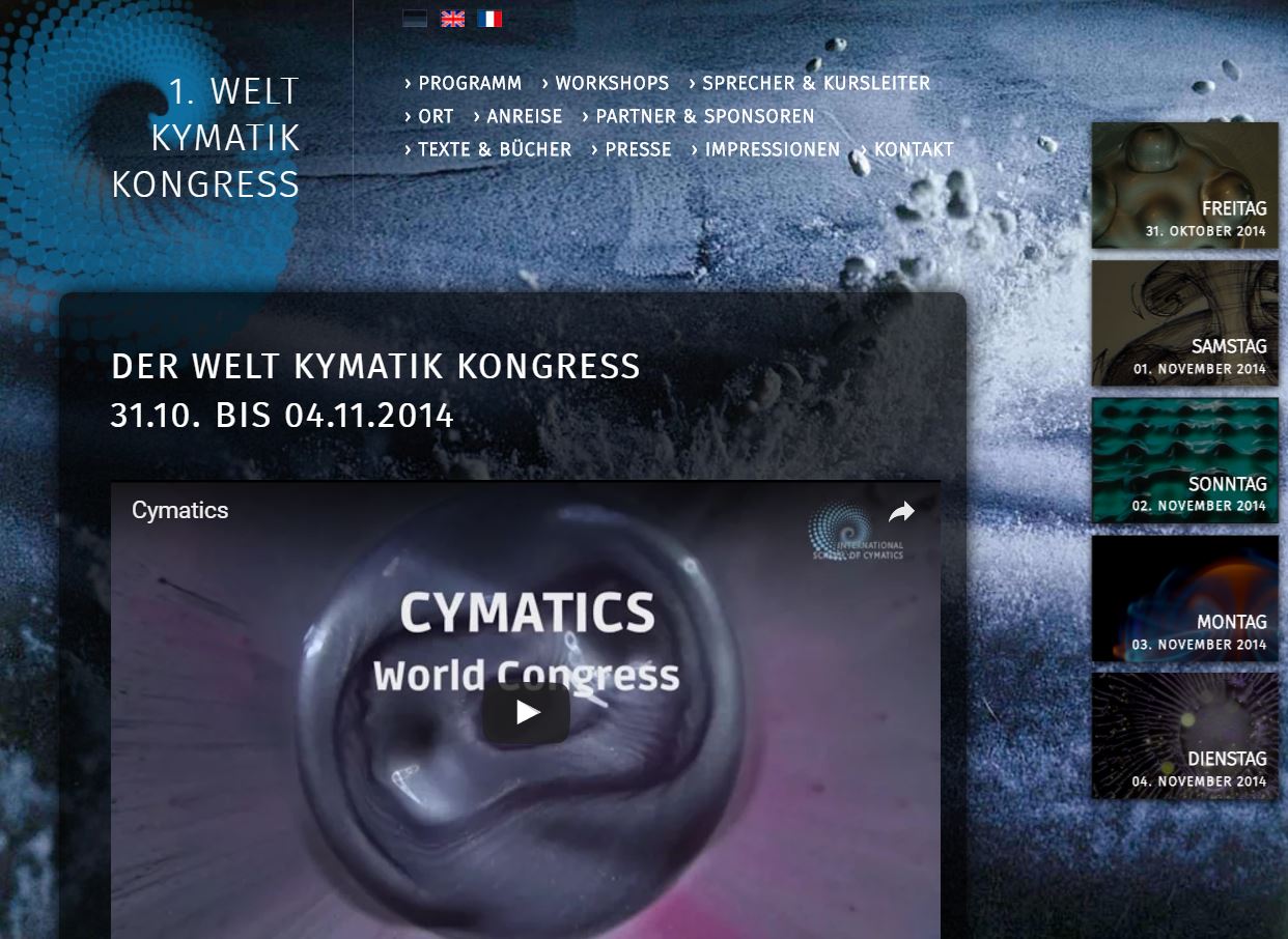 Vorschau der Website Welt-Kymatik-Kongress