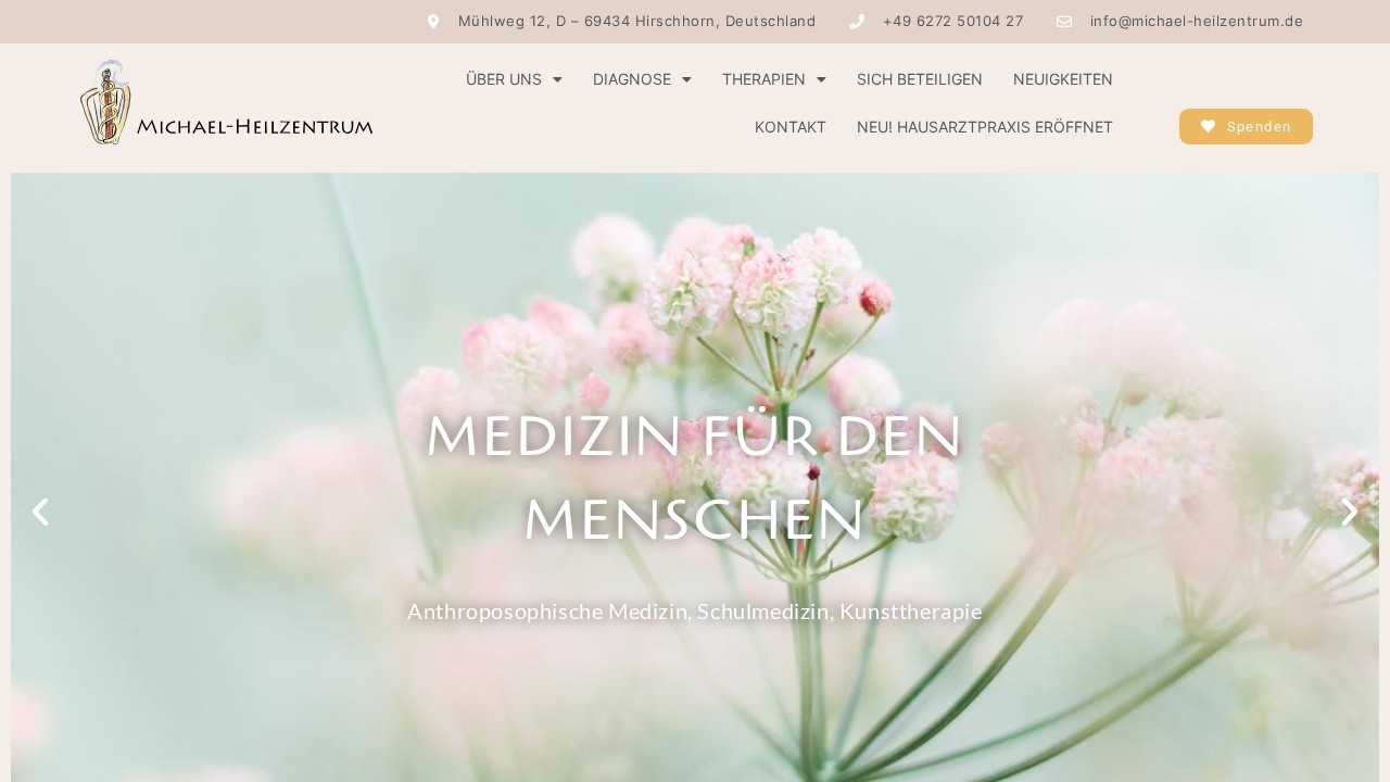 Vorschau der Website Michael Heilzentrum