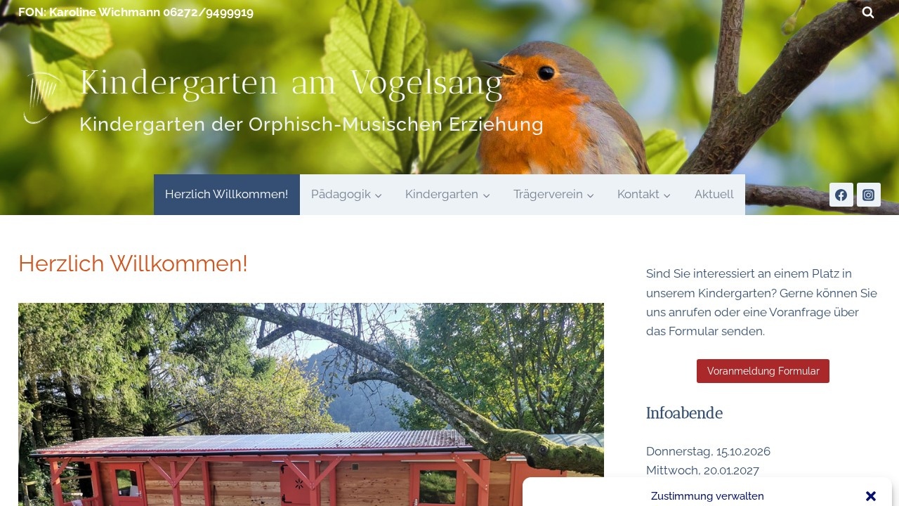 Vorschau der Website Orphisch-Musischer Kindergarten